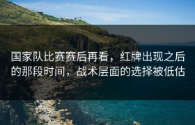 国家队比赛赛后再看，红牌出现之后的那段时间，战术层面的选择被低估